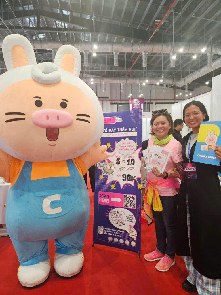 Mascot Chonky - Learn and play (LAPF) festival