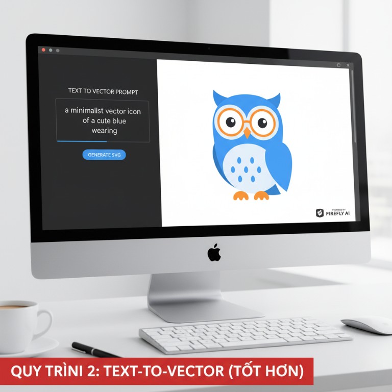 Chuyển đổi vector bằng công cụ Text-to-Vector
