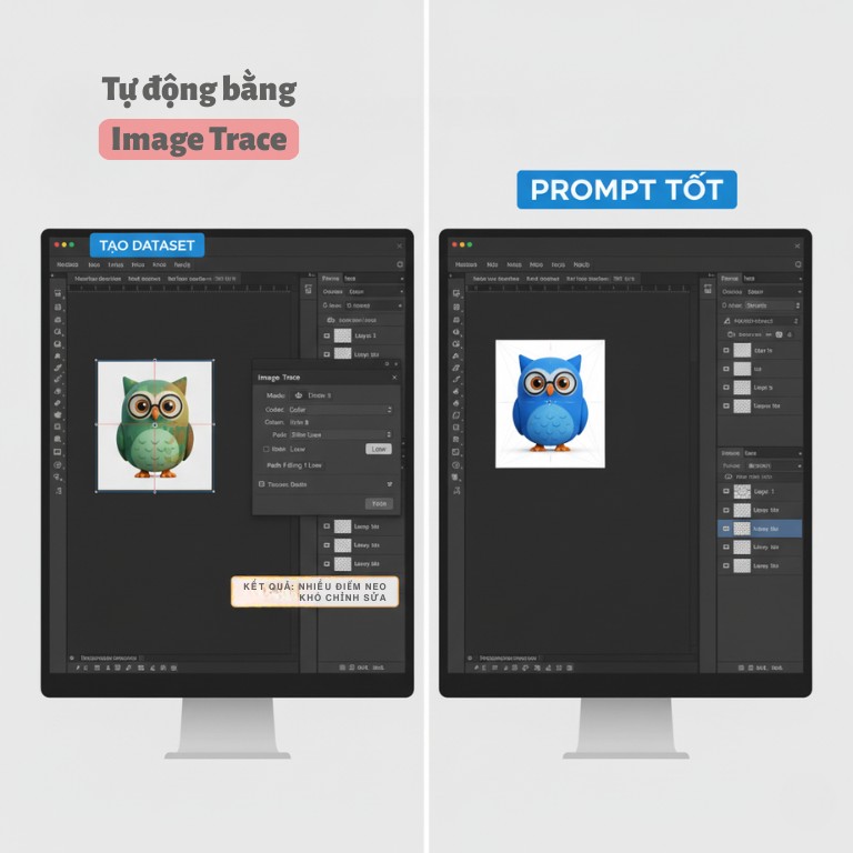 Chuyển đổi vector bằng Image Trace