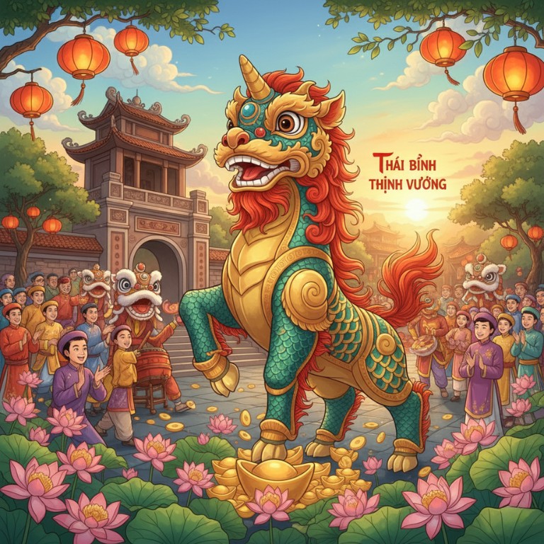 Kỳ Lân - Biểu tượng điềm lành và sự thái bình