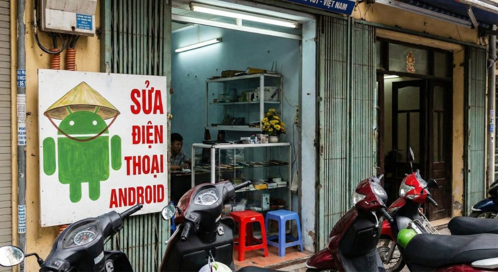 Linh vật của Android gần gũi với cuộc sống người Việt