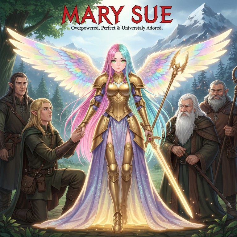 Mary Sue là nhân vật bị phê bình do quá hoàn hảo