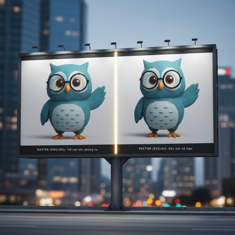 Raster bị vỡ nét khi phóng to