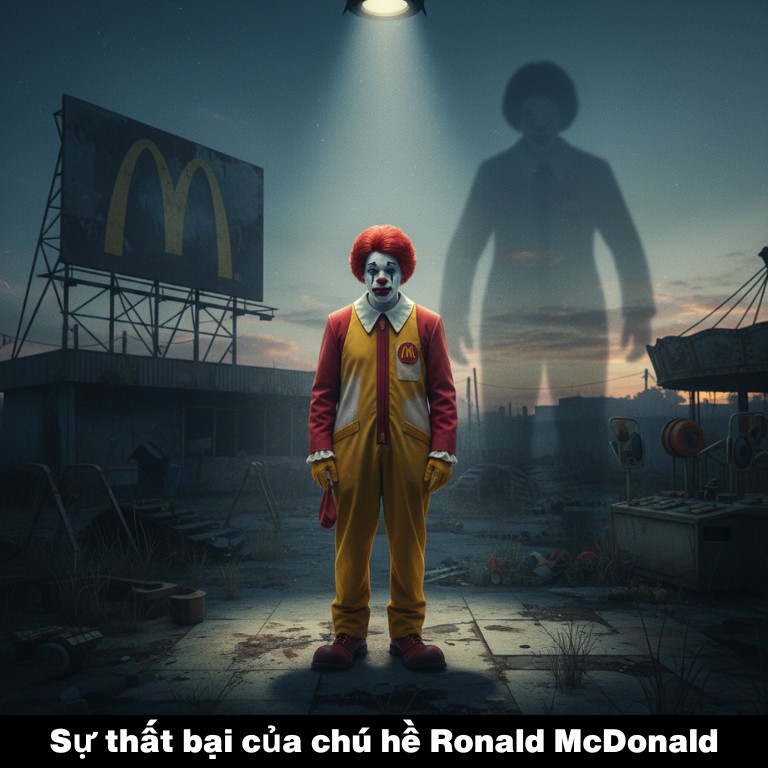 Sự thất bại của chú hề Ronald McDonald